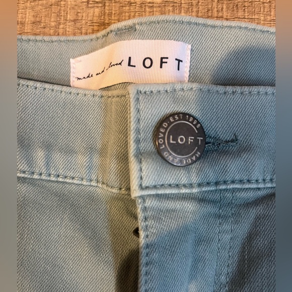 NWOT Loft Modern Skinny Crop Jeans - Picture 4 of 9